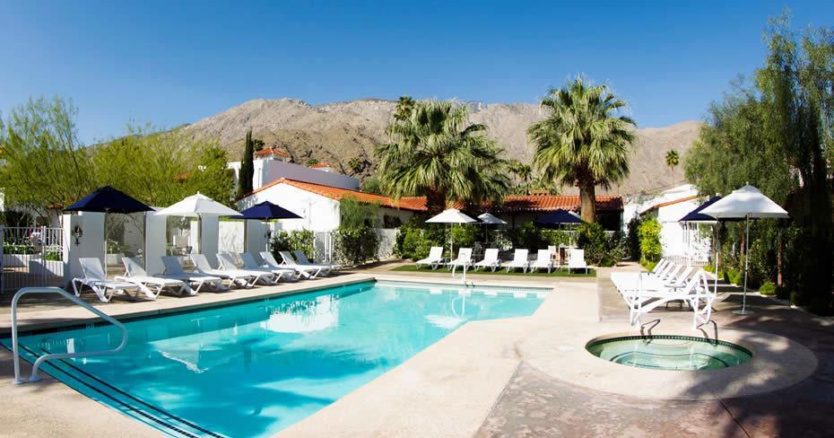 Hotel Alcazar Palm Springs Exterior foto